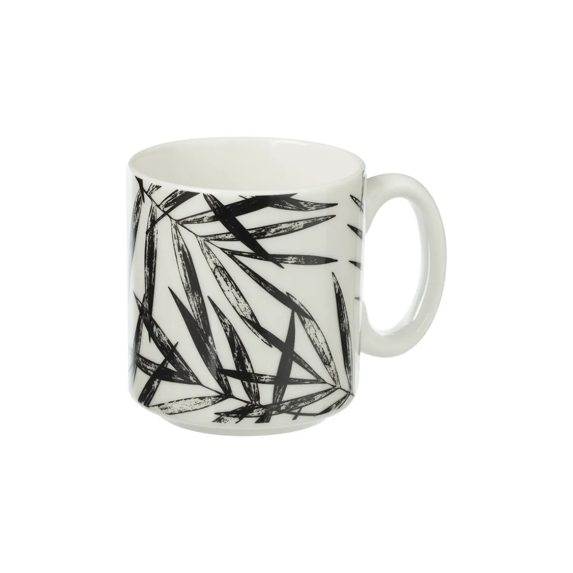Rack 4 mugs "Floral green"