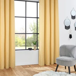 Rideau "Géom", motifs jacquard