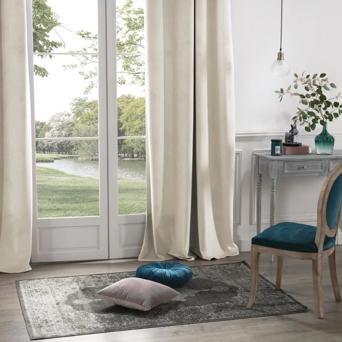 Rideau occultant "Dolce" velours