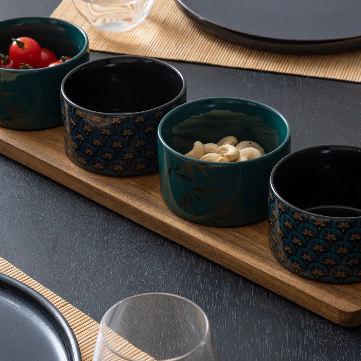 Service apéritif 5 pièces "Jiling"