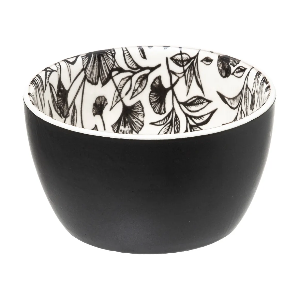 Service apéritif 4 pièces "White Floral"