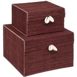 Set de 2 boites "Tropiques"