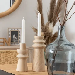 Set de 2 bougeoirs "Uma"