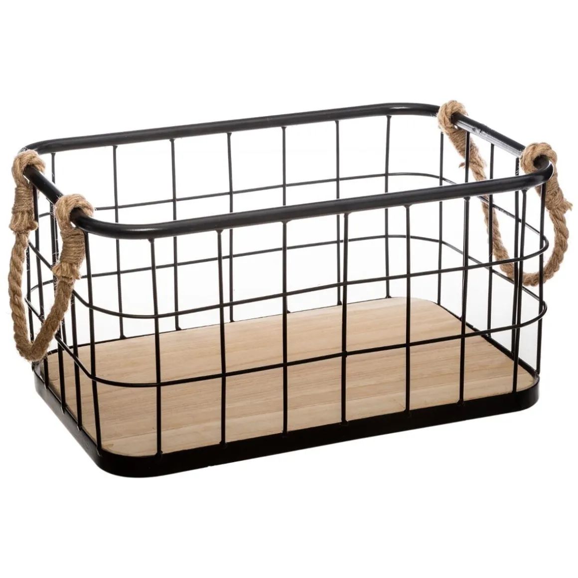 Set de 3 cagettes "Loft" métal