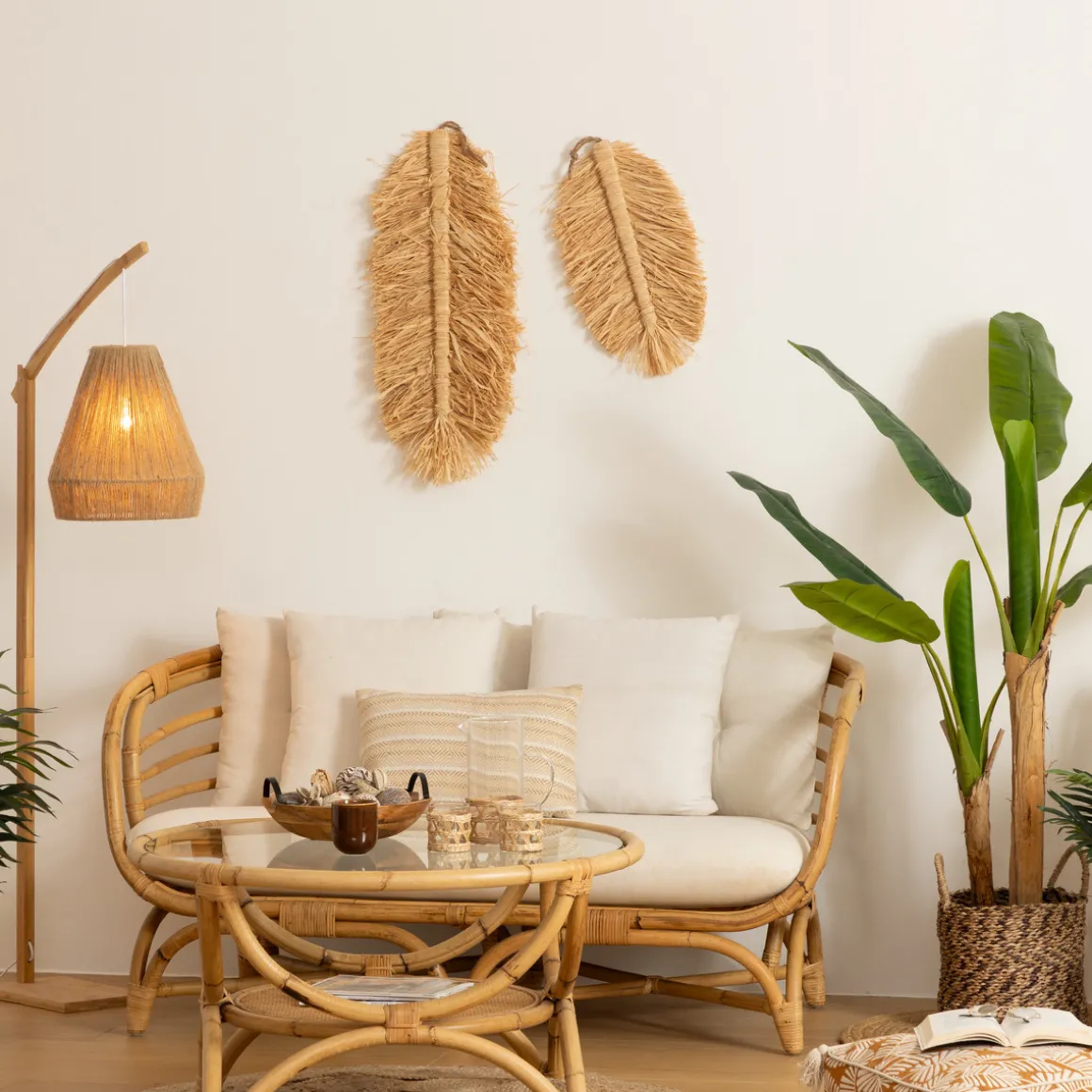 Set de 2 déco murale "Oasis"