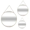 Set de 3 miroirs ronds "Leny"
