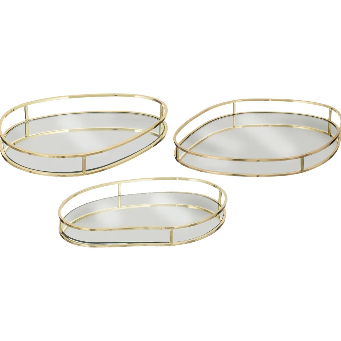Set de 3 plateaux