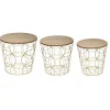 Set de 3 tables gigognes "Kumi"