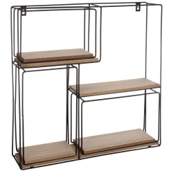 Set de 4 étagères murales 