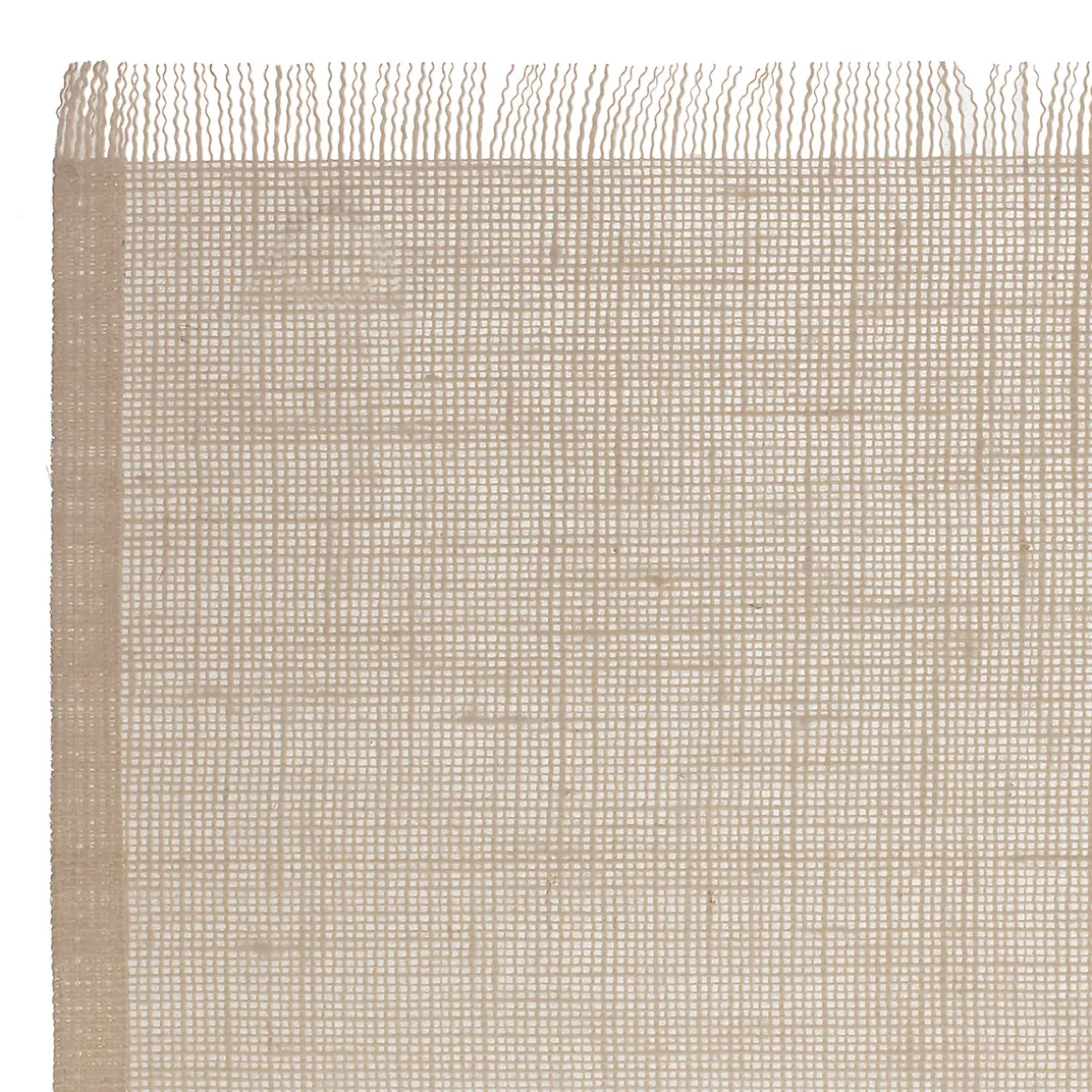 Set de table à franges, jute