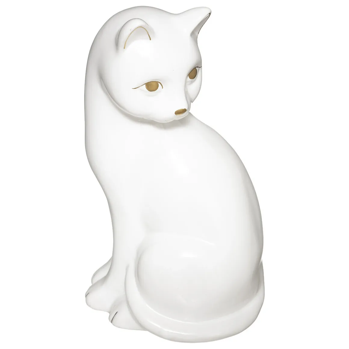 Statuette "Chat", céramique