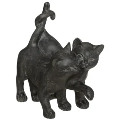 Statuette "Couple chatons"