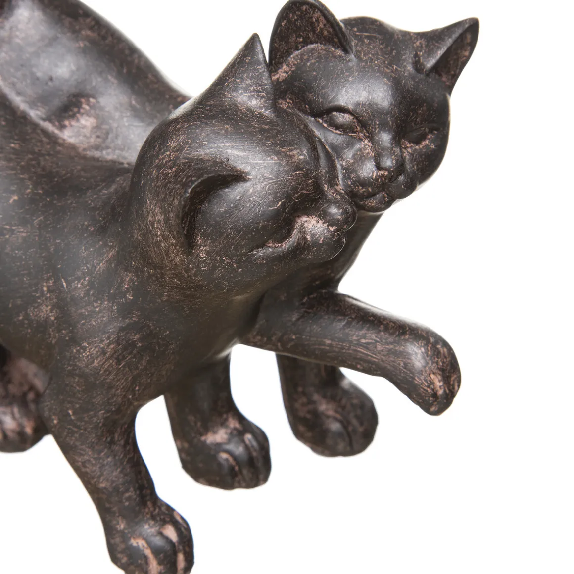 Statuette "Couple chatons"