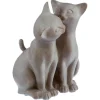 Statuette "Couple chats"