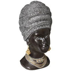 Statuette tête de femme