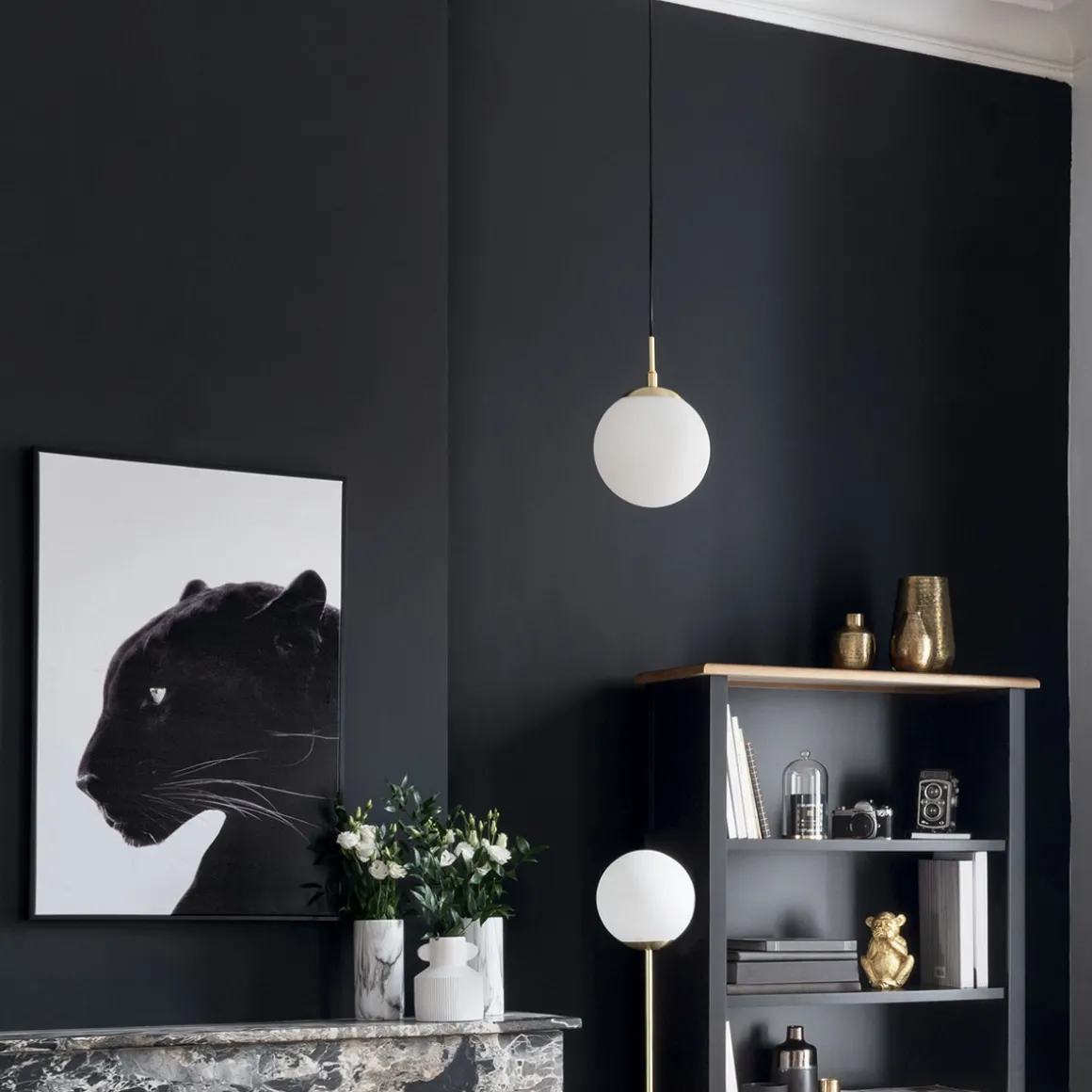 Suspension boule "Dris"