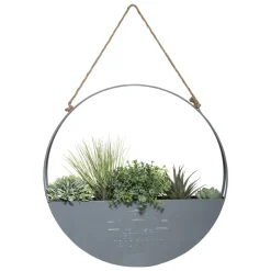 Suspension de 4 plantes artificielles 