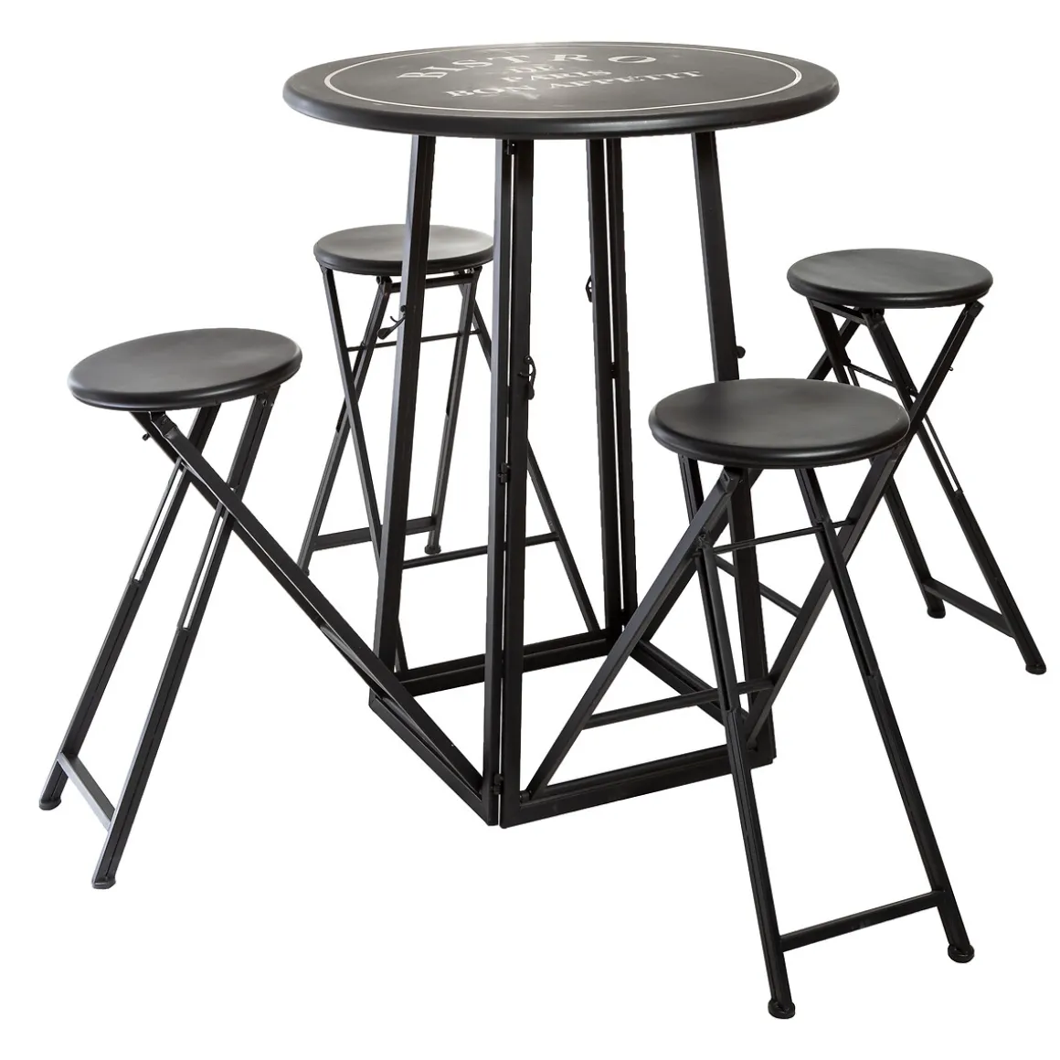 Table 4 chaises d'extérieur