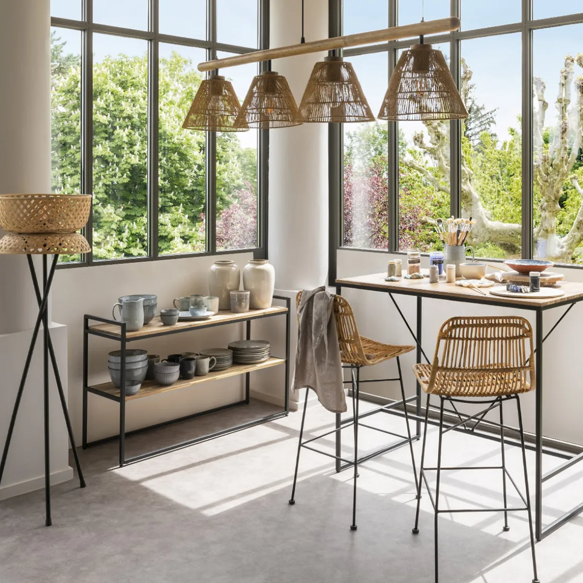 Table à manger bar "Edena"