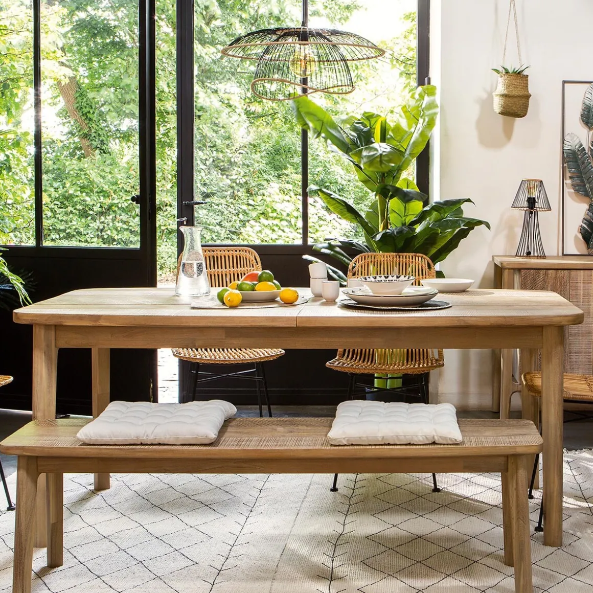 Table à manger extensible "Banila"