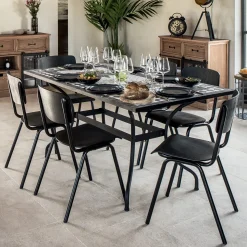 Table à manger rectangulaire "Kipos"