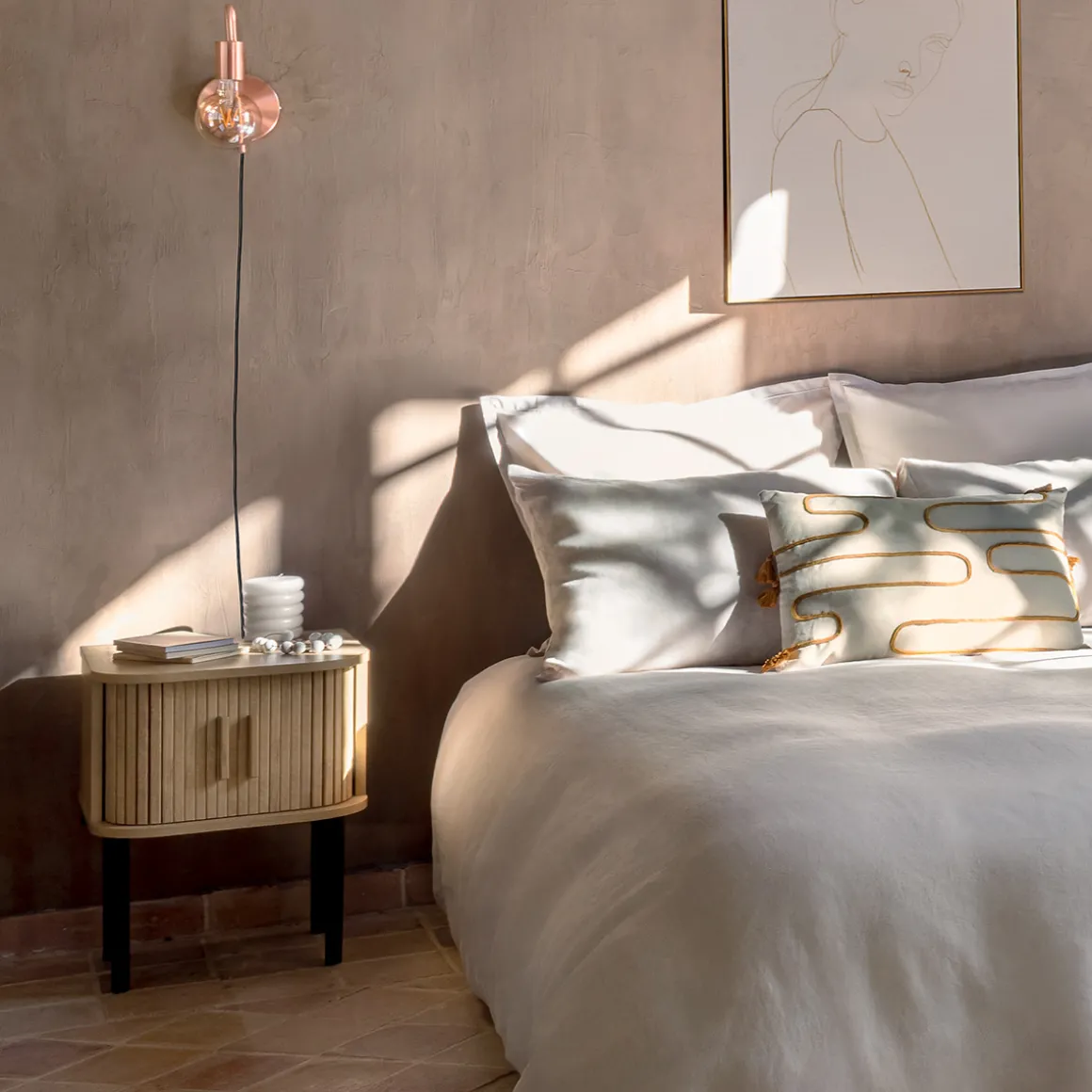 Table de chevet "Colva"