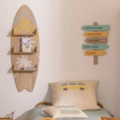 Étagère murale planche surf "Australie"