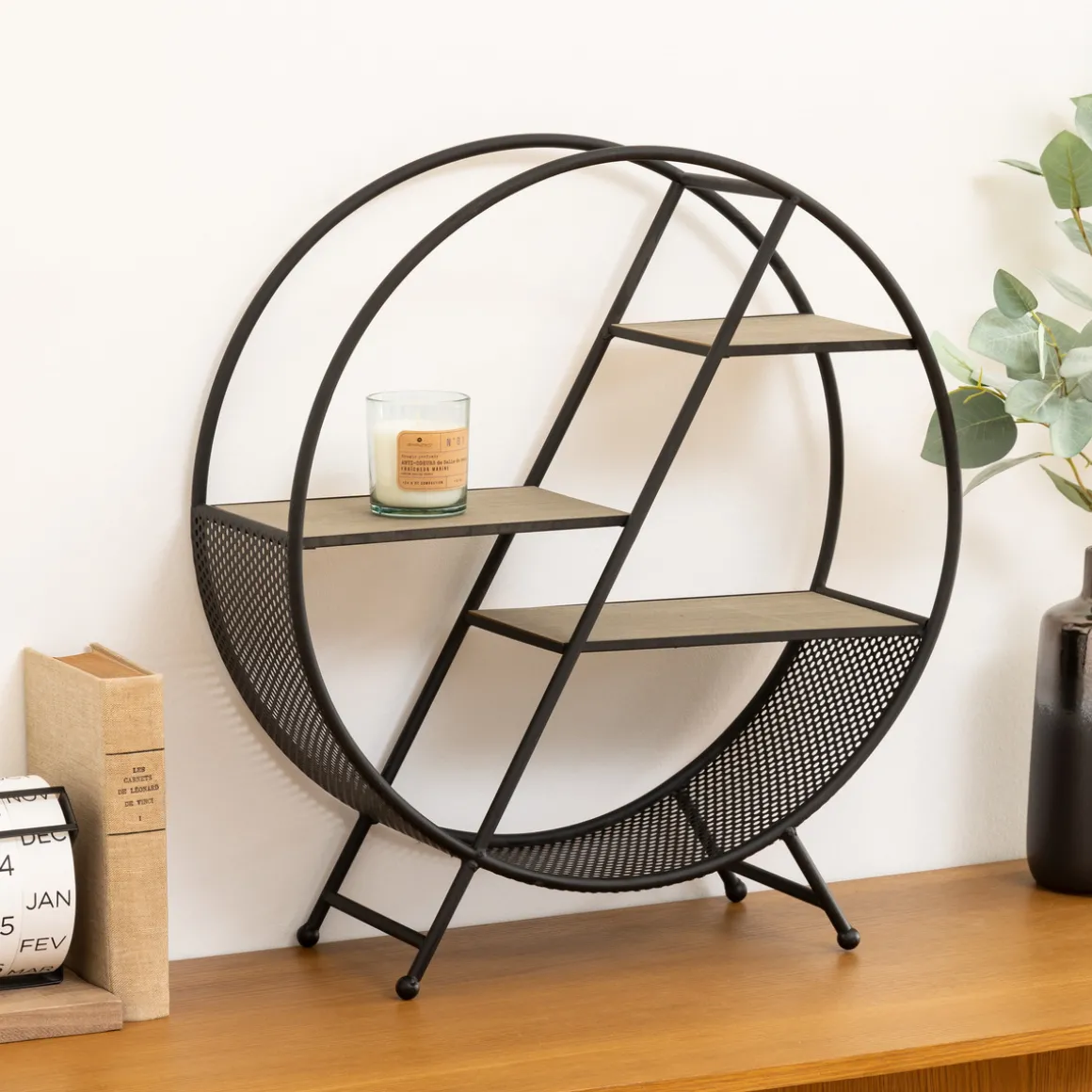 Étagère "Timeo" ronde