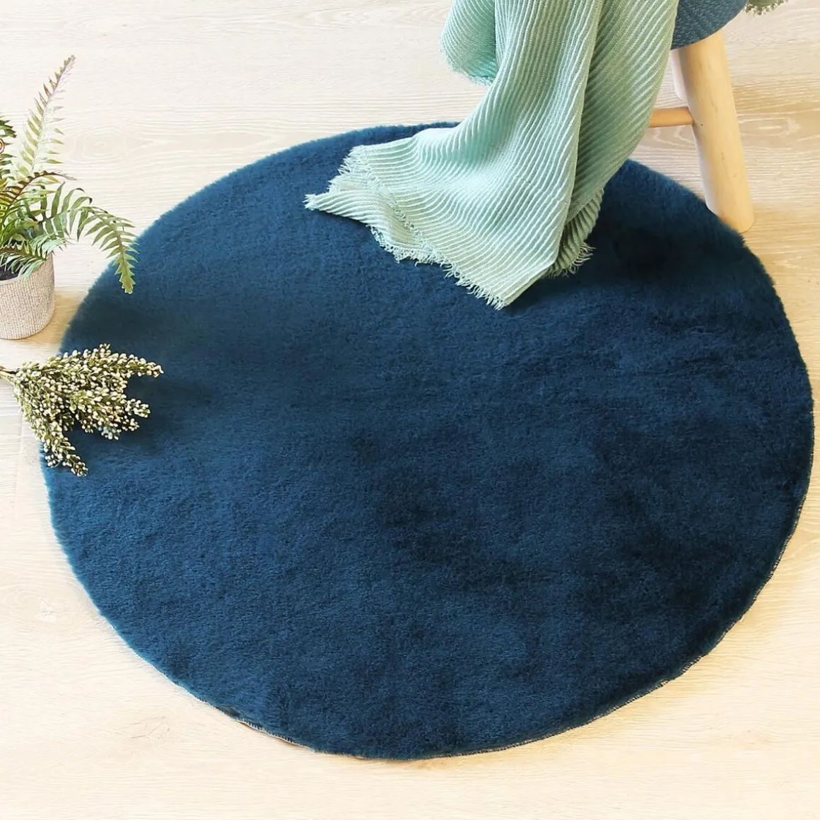 Tapis effet fourrure "Couka"