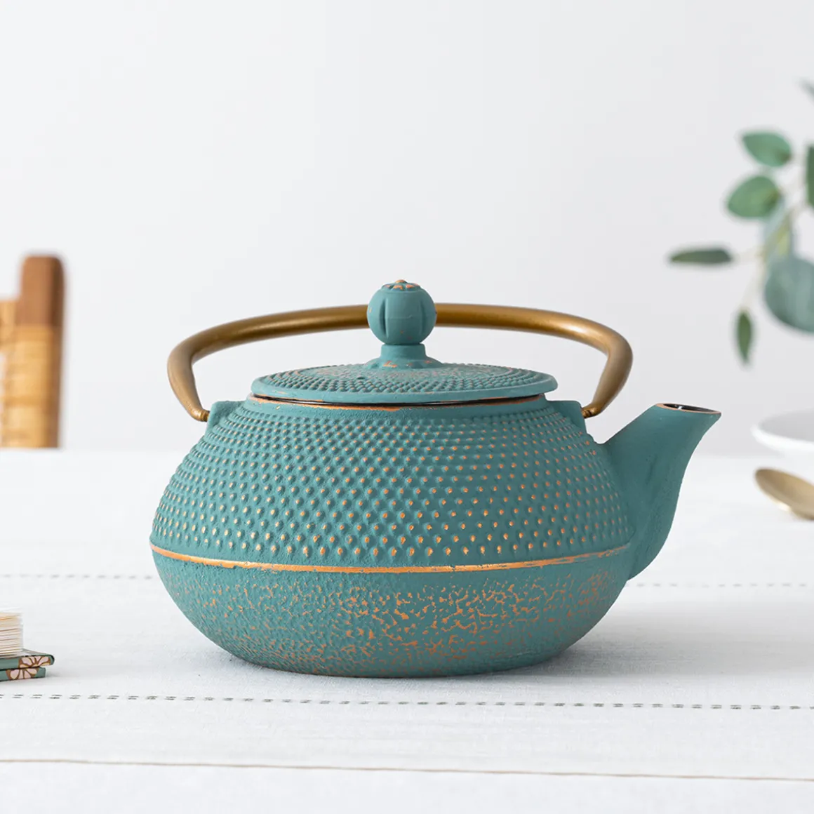 Théière en fonte "Jade"