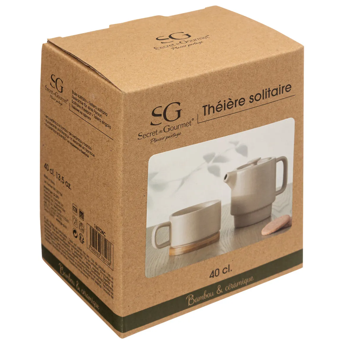 Théière solitaire "Nature"