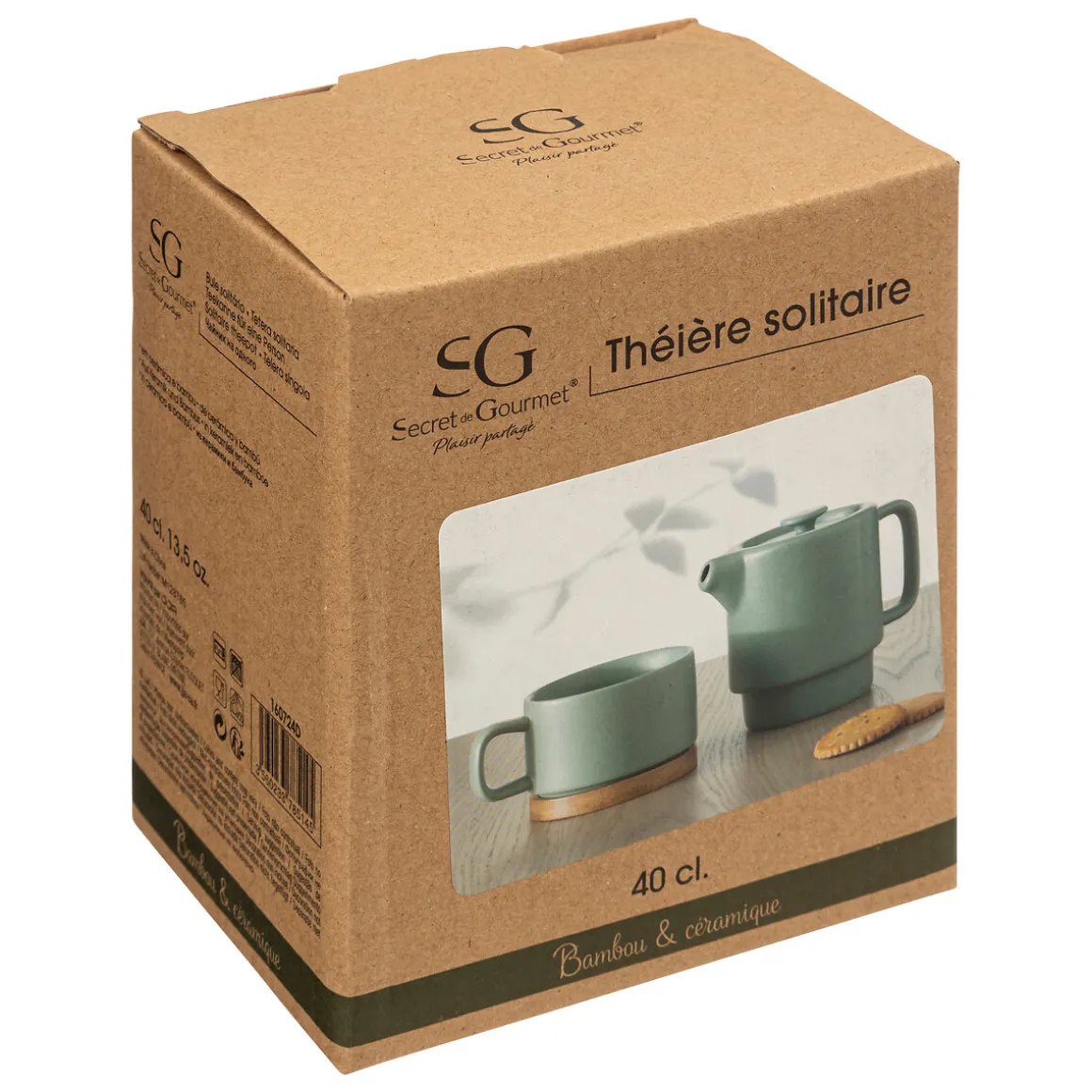 Théière solitaire "Nature"