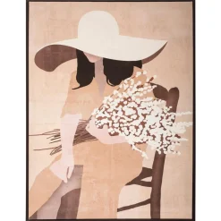 Toile encadrée "Femme"