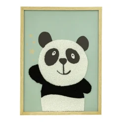 Toile imprimée encadrée Panda "Andy"