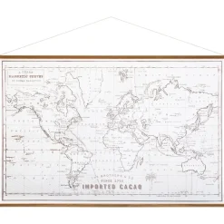 Toile "Mapmonde"