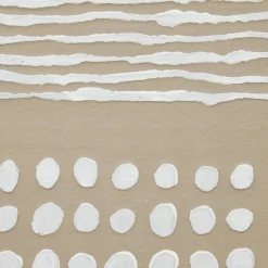 Toile peinte encadrée 