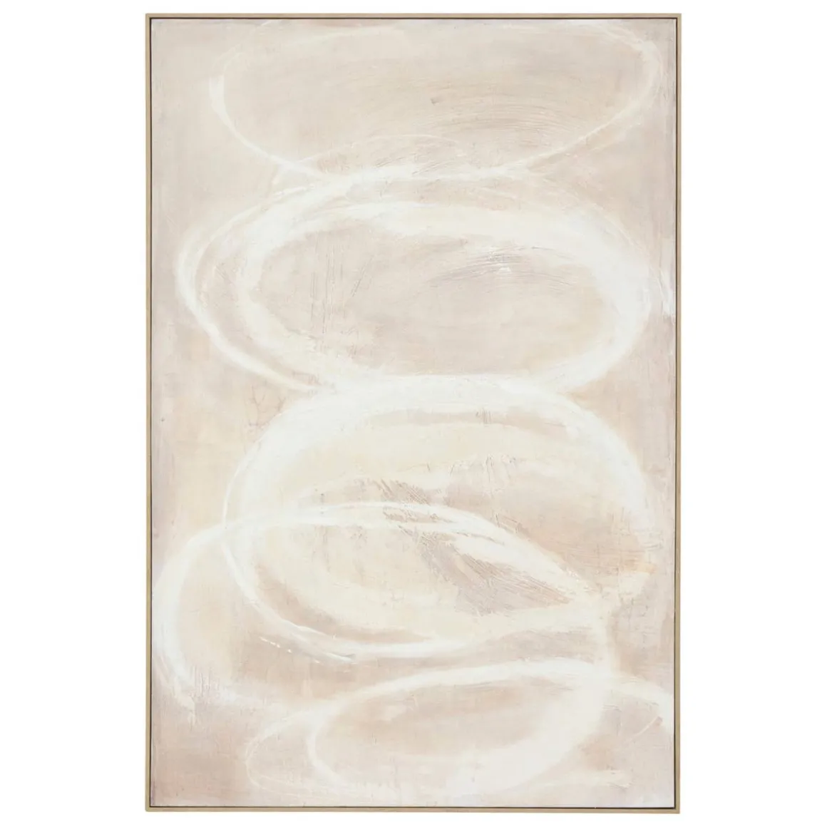 Toile peinte encadrée "Krisna"