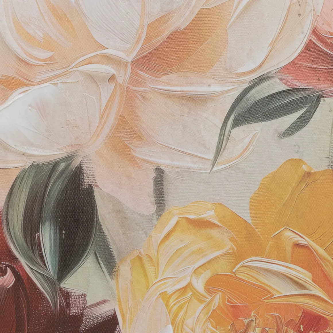 Toile peinte encadrée "Ophelia"