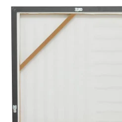 Toile peinte encadrée 