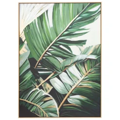 Toile peinte encadrée "Tahina"