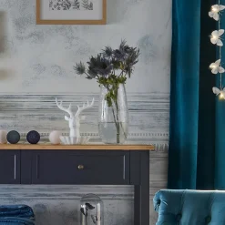 Vase bombé, verre craquelé