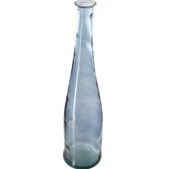 Vase long, verre recyclé