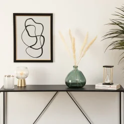 Vase rond verre recyclé