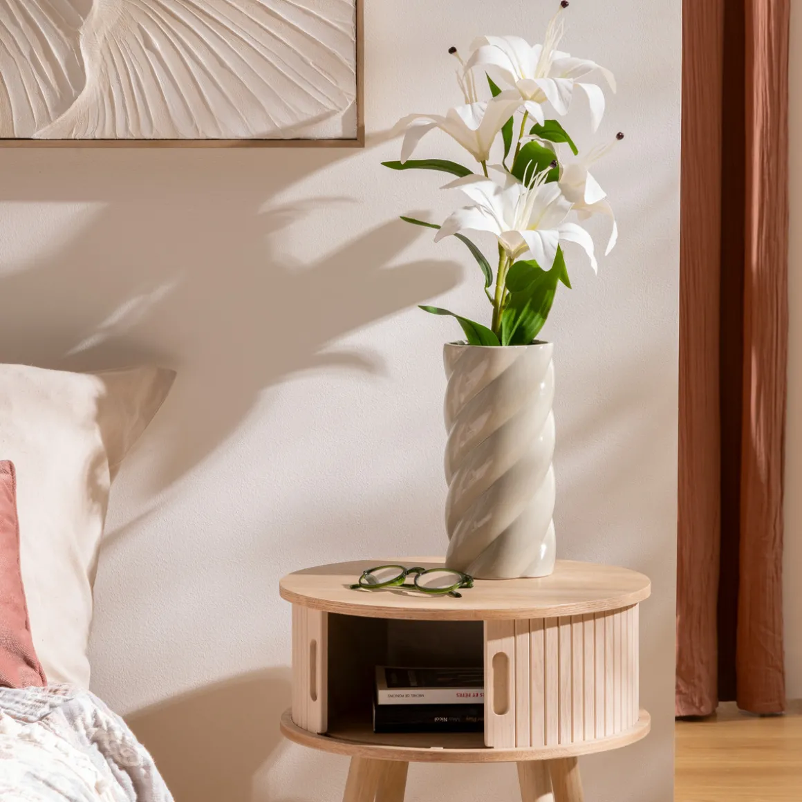 Vase torsadé "Coby"