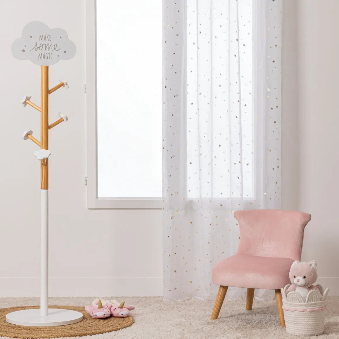 Voilage enfant "Étoile d'or"